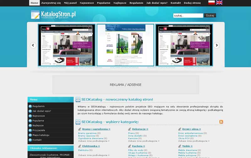 katalog stron skrypt